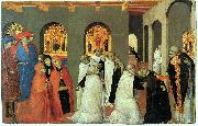Stefano di Giovanni Sassetta Miracle of the sacrament USA oil painting artist